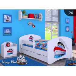 Otroška postelja Happy babies Ladja 26